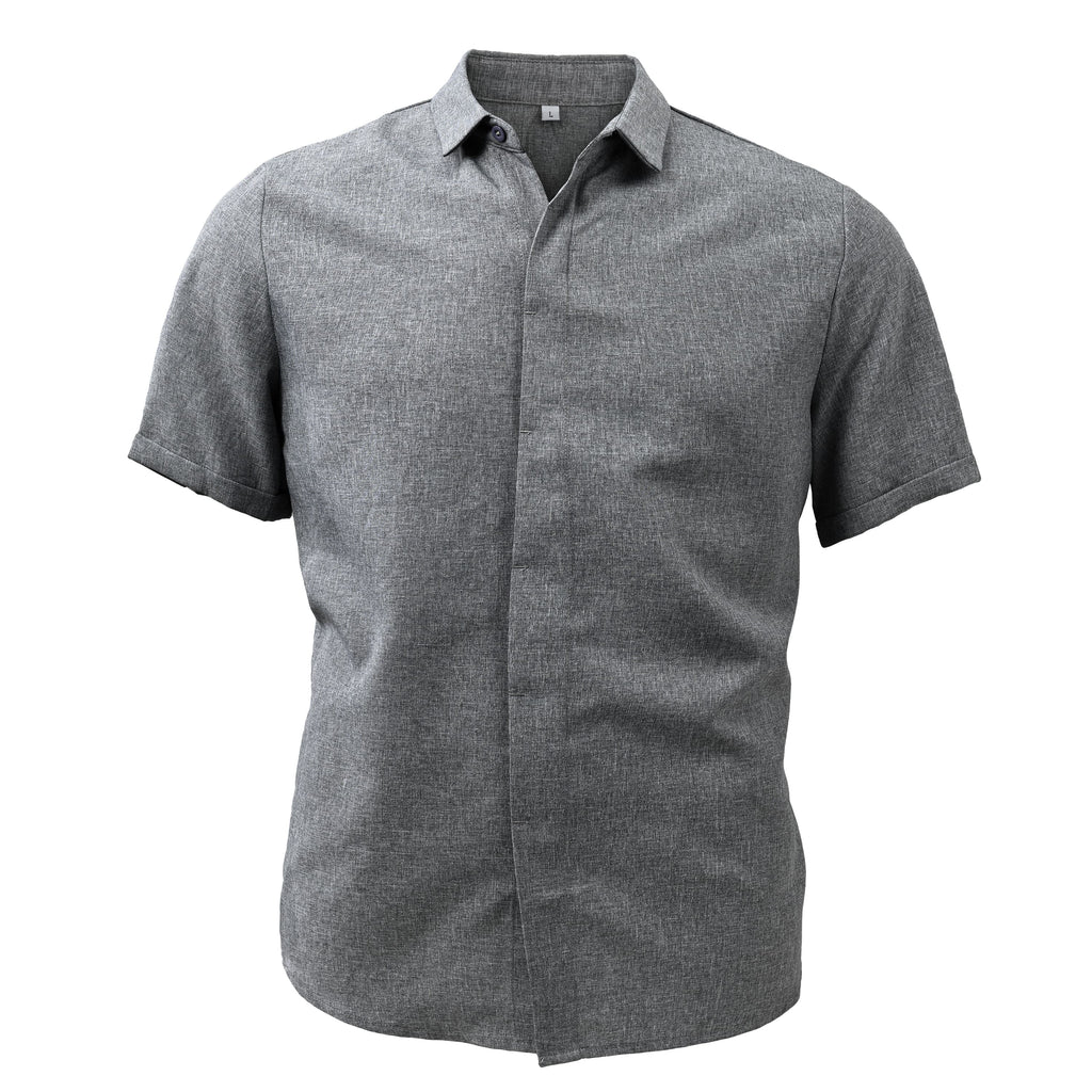 Camisa de manga corta de algodón