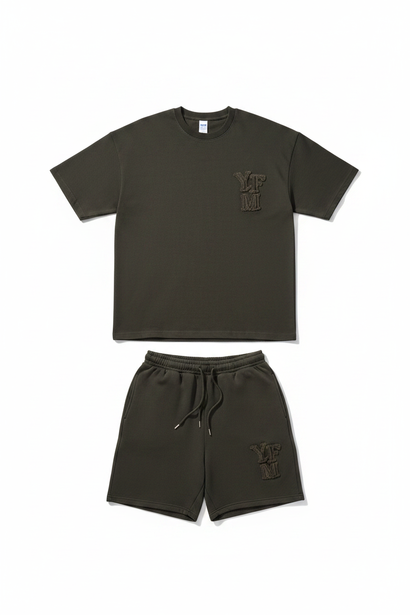 Conjunto verde oscuro