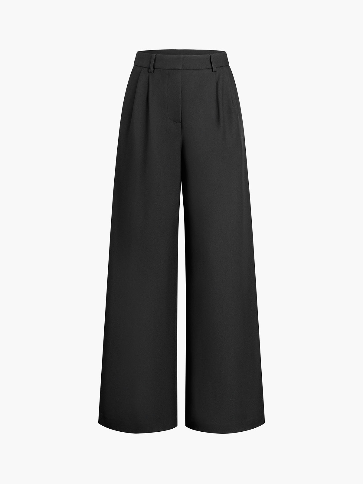 Pantalones anchos lisos