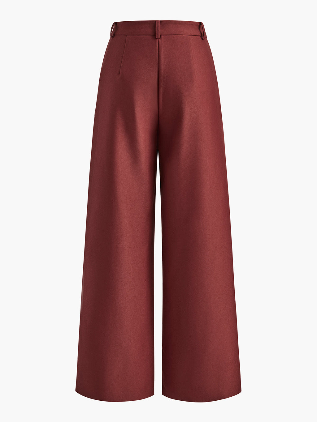 Pantalones anchos lisos