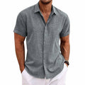 Camisa de manga corta de algodón